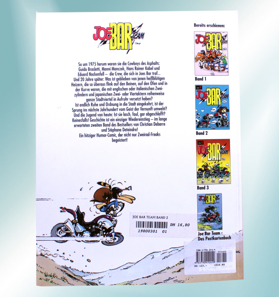 Joe Bar Team Band 2 (1997) – Kult-Comic für Motorradfans | hoppla-stuff.de